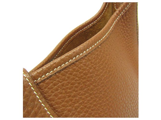 Hermès Borsa a Spalla Hermes Evelyne I GM Marrone - vista 10