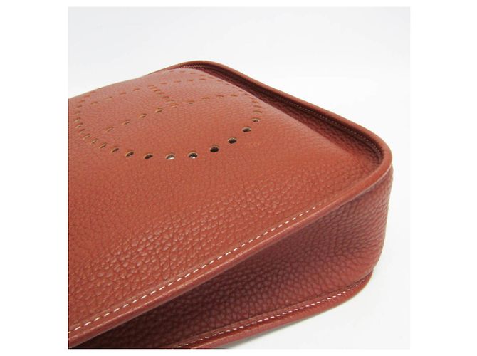 Hermès Borsa a Spalla Hermes Evelyne I GM Marrone - vista 11
