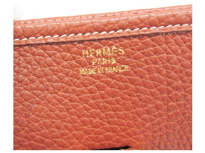 Hermès Borsa a Spalla Hermes Evelyne I GM Marrone - vista 16