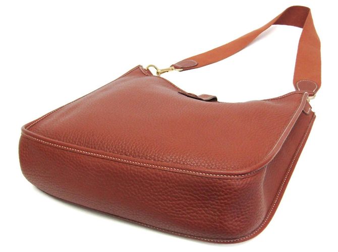 Hermès Borsa a Spalla Hermes Evelyne I GM Marrone - vista 2