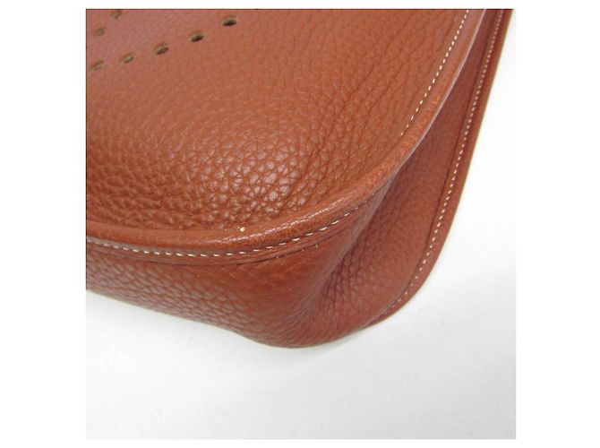 Hermès Borsa a Spalla Hermes Evelyne I GM Marrone - vista 4
