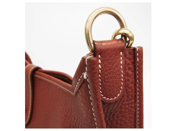 Hermès Borsa a Spalla Hermes Evelyne I GM Marrone - vista 6