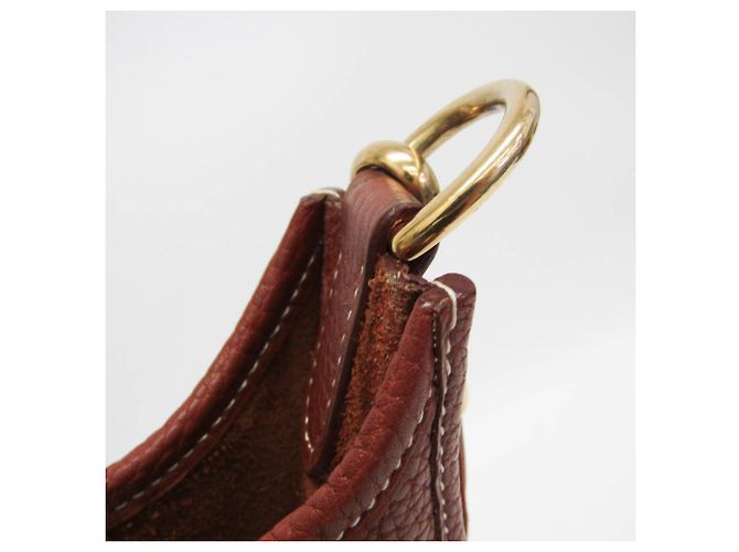 Hermès Borsa a Spalla Hermes Evelyne I GM Marrone - vista 8