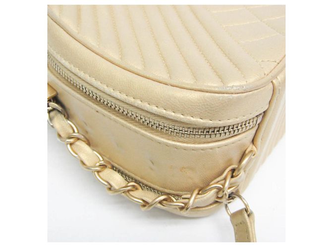 Camera Borsa a tracolla Chanel Cocoboy A92655 D'oro - vista 5