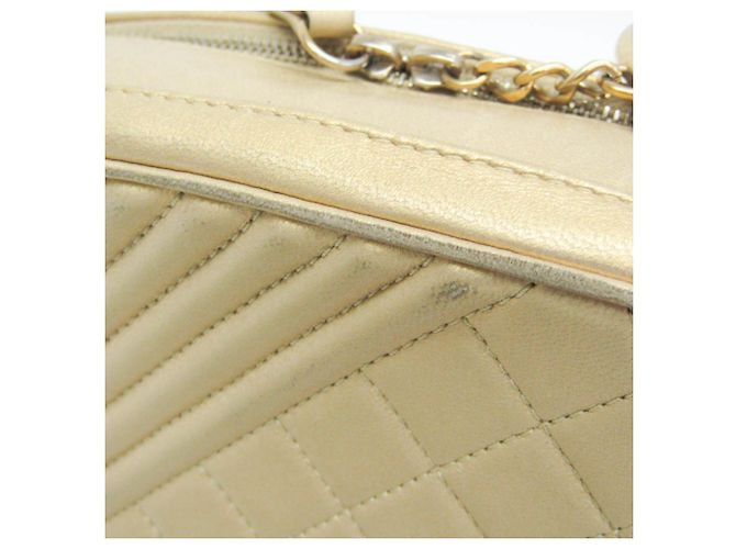 Camera Borsa a tracolla Chanel Cocoboy A92655 D'oro - vista 8