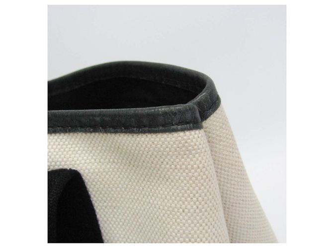 Borsa Balenciaga Navy Cabas S Nero Bianco sporco - vista 10