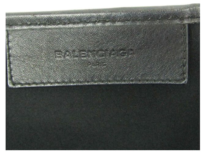 Borsa Balenciaga Navy Cabas S Nero Bianco sporco - vista 19