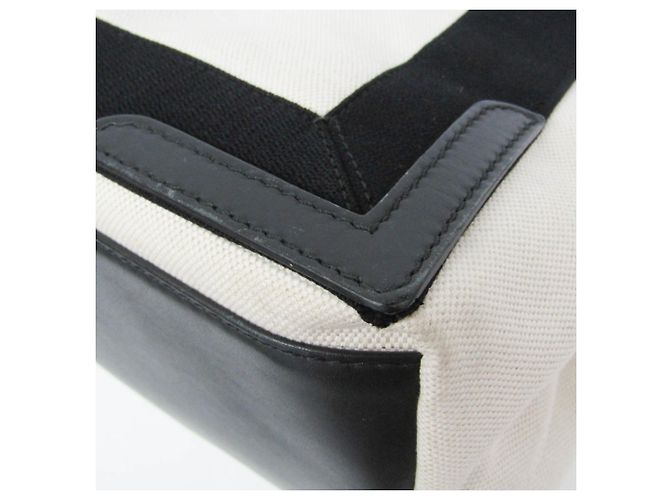 Borsa Balenciaga Navy Cabas S Nero Bianco sporco - vista 5