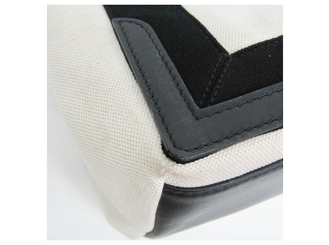 Borsa Balenciaga Navy Cabas S Nero Bianco sporco - vista 6