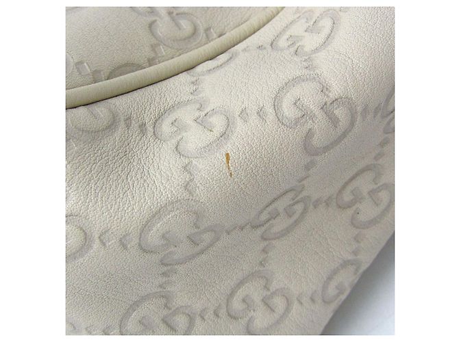Borsa Tote da donna Gucci Guccissima Bianco sporco - vista 13