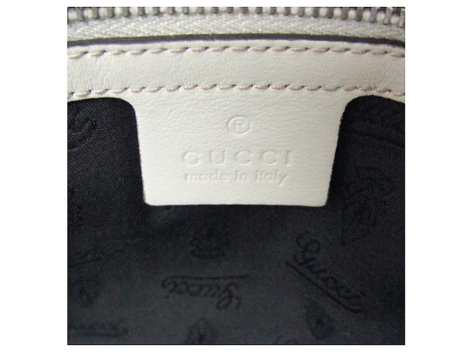 Borsa Tote da donna Gucci Guccissima Bianco sporco - vista 15
