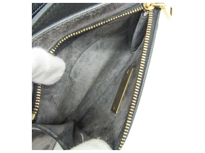 Borsa Givenchy GV3 Small BB501CB033 in pelle e scamosciato Nero - vista 14