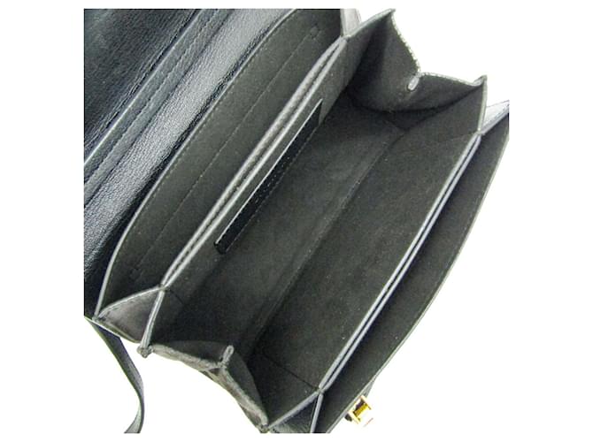 Borsa Givenchy GV3 Small BB501CB033 in pelle e scamosciato Nero - vista 3