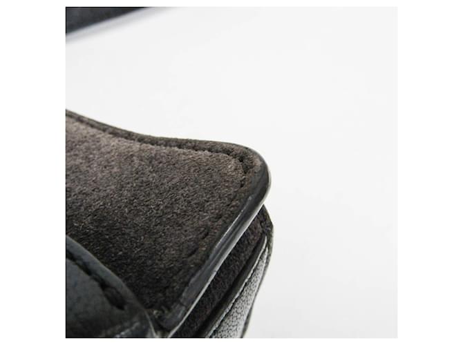 Borsa Givenchy GV3 Small BB501CB033 in pelle e scamosciato Nero - vista 4