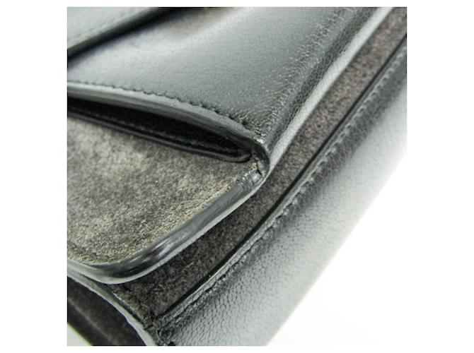 Borsa Givenchy GV3 Small BB501CB033 in pelle e scamosciato Nero - vista 5