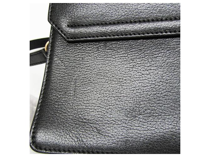 Borsa Givenchy GV3 Small BB501CB033 in pelle e scamosciato Nero - vista 7