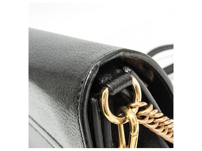 Borsa Givenchy GV3 Small BB501CB033 in pelle e scamosciato Nero - vista 9