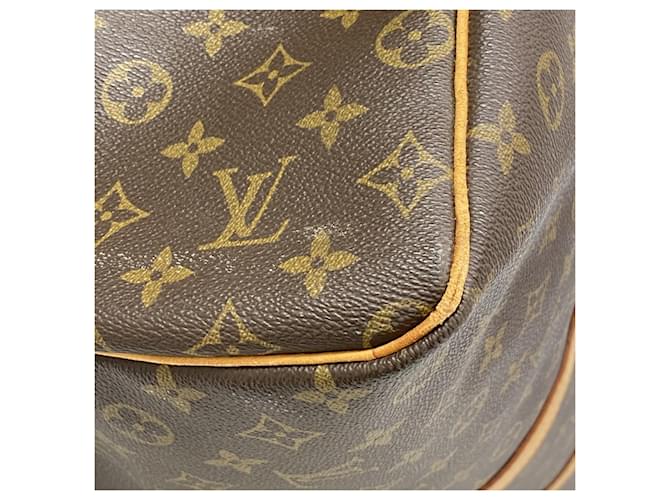 Borsa Louis Vuitton Boston Monogram Keepall 60 Marrone - vista 6