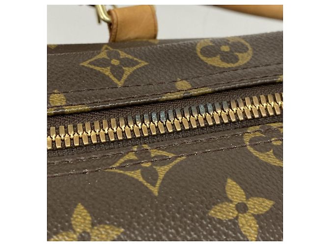 Borsa Louis Vuitton Boston Monogram Sirius 45 Marrone - vista 10