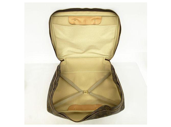 Borsa Louis Vuitton Boston Monogram Sirius 45 Marrone - vista 4