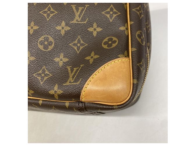 Borsa Louis Vuitton Boston Monogram Sirius 45 Marrone - vista 6