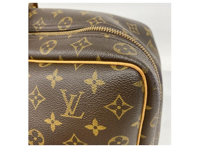 Borsa Louis Vuitton Boston Monogram Sirius 45 Marrone - vista 7