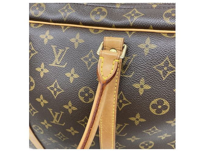 Borsa Louis Vuitton Boston Monogram Sirius 45 Marrone - vista 9
