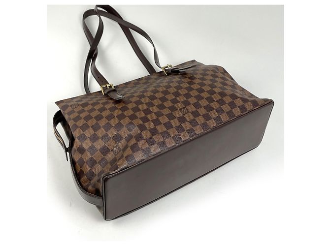 Borsa Tote Louis Vuitton Chelsea Marrone - vista 2
