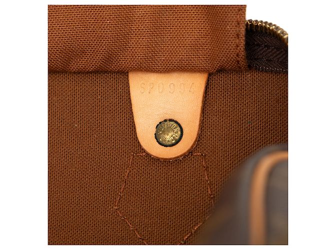Louis Vuitton Marrone Monogram Speedy 30 - vista 6