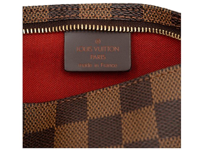 Louis Vuitton Marrone Damier Ebene Navona - vista 5