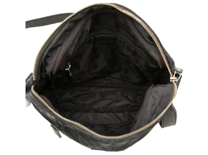 Gucci Black Guccissima Crossbody Nero - vista 4