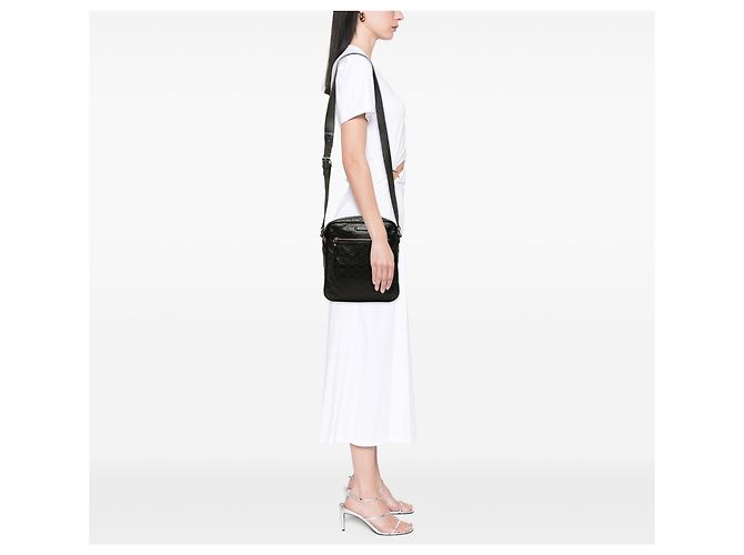 Gucci Black Guccissima Crossbody Nero - vista 9