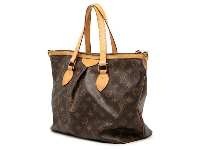 Louis Vuitton Marrone Monogram Palermo PM - vista 2