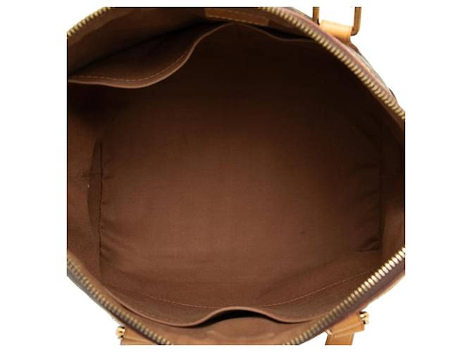 Louis Vuitton Marrone Monogram Palermo PM - vista 4