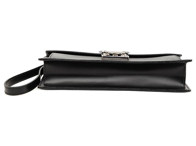 Louis Vuitton Black Epi Sellier Dragonne Nero - vista 3