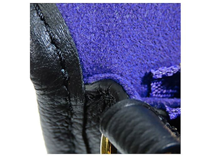 Louis Vuitton Black Monogram Empreinte Diane Nero - vista 15