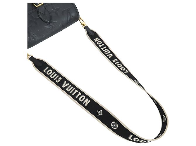 Louis Vuitton Black Monogram Empreinte Diane Nero - vista 19