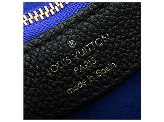 Louis Vuitton Black Monogram Empreinte Diane Nero - vista 5