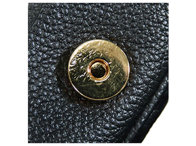 Louis Vuitton Black Monogram Empreinte Diane Nero - vista 9