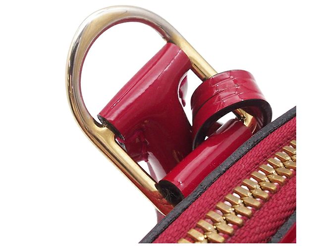 Louis Vuitton Alma BB Monogram Vernis Rosa - vista 12
