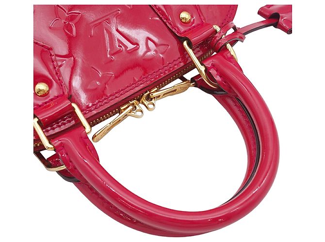 Louis Vuitton Alma BB Monogram Vernis Rosa - vista 14