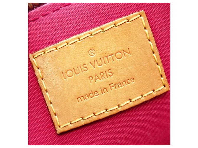Louis Vuitton Alma BB Monogram Vernis Rosa - vista 5