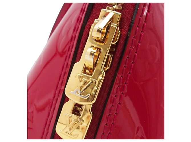 Louis Vuitton Alma BB Monogram Vernis Rosa - vista 6