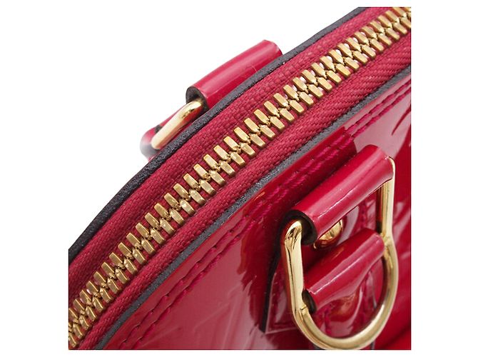 Louis Vuitton Alma BB Monogram Vernis Rosa - vista 8
