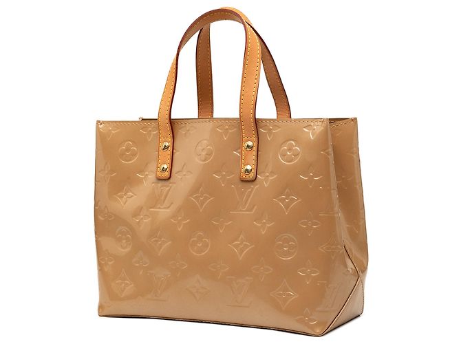 Louis Vuitton Marrone Monogram Vernis Reade PM Marrone chiaro - vista 2