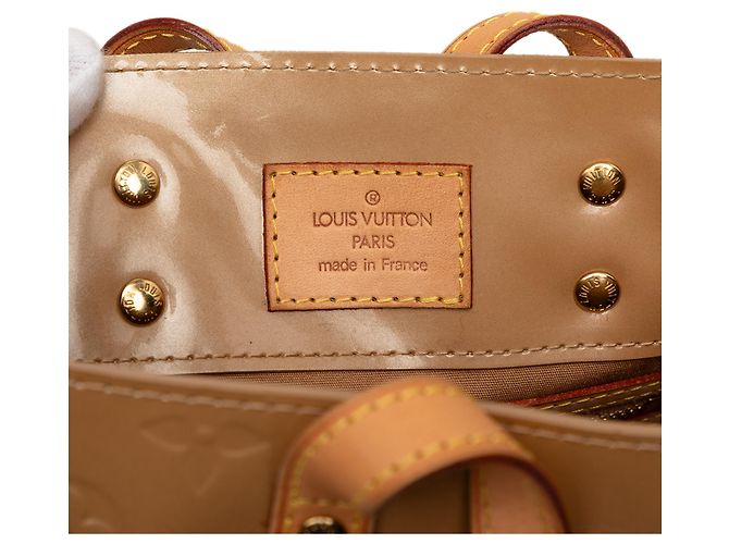 Louis Vuitton Marrone Monogram Vernis Reade PM Marrone chiaro - vista 5