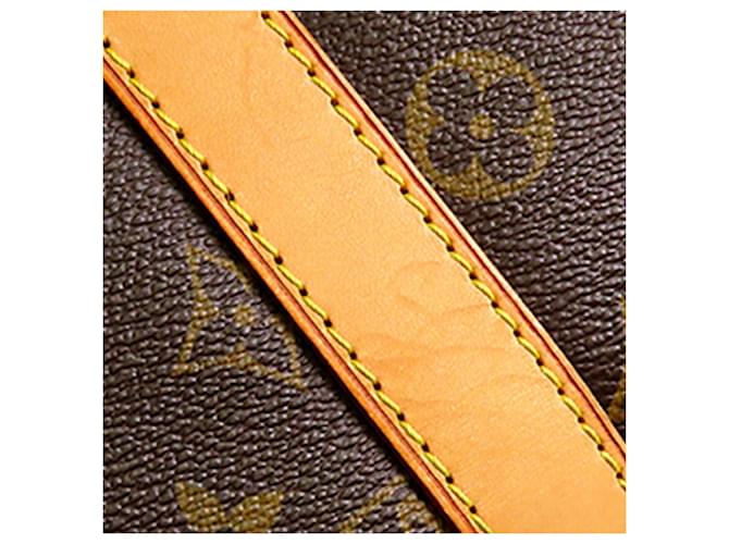 Louis Vuitton Marrone Monogram Keepall 45 - vista 12