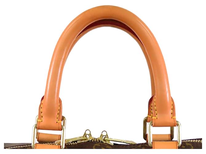Louis Vuitton Marrone Monogram Keepall 45 - vista 15