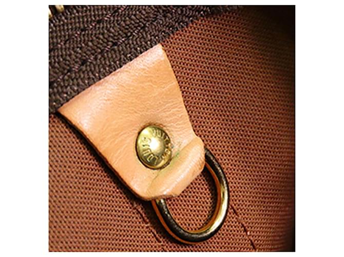 Louis Vuitton Marrone Monogram Keepall 45 - vista 5