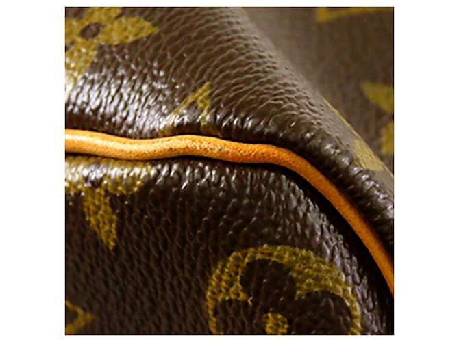 Louis Vuitton Marrone Monogram Keepall 45 - vista 9